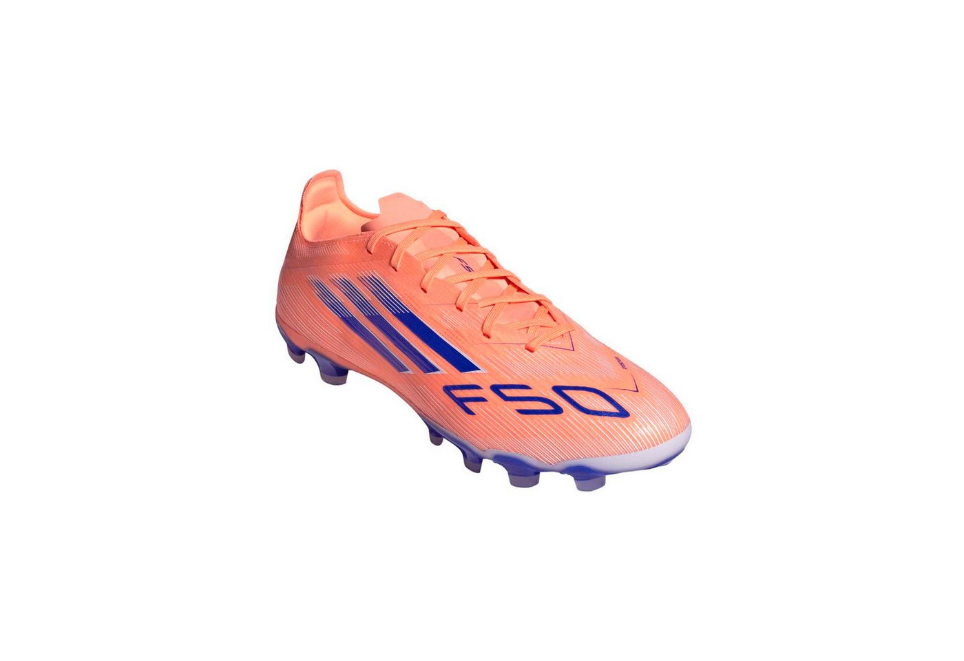 adidas performance F50 Pro MG (für Kunstrasen, Hart- und Aschenplätze) orange/blau Herren Fußballschuh