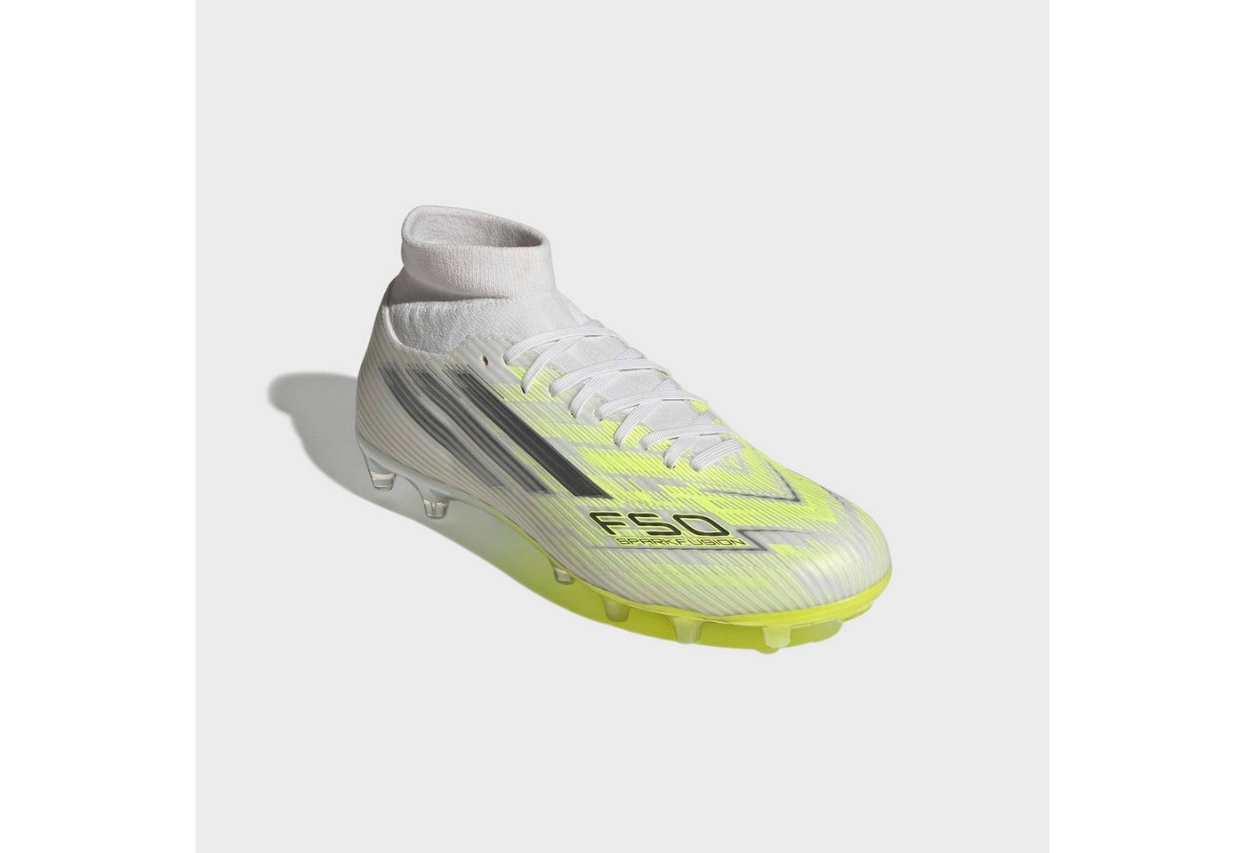 adidas performance F50 SPARKFUSION LEAGUE MID CUT FG/AG Fußballschuh für Rasen und Kunstrasenplätze geeignet
