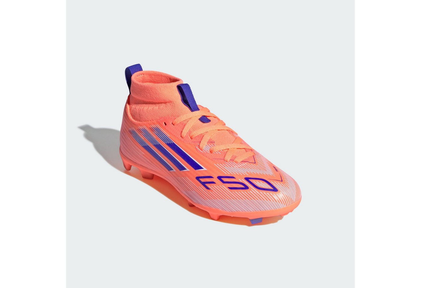 adidas performance Fußballschuh (1-tlg) (orange/blau/weiß)