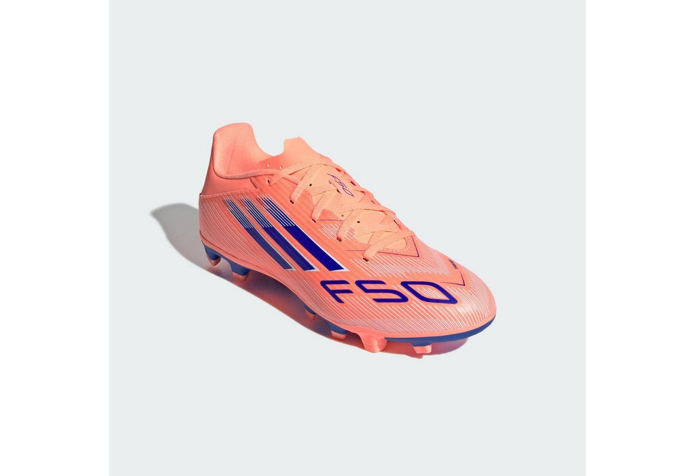 adidas performance Fußballschuh (1-tlg) (orange/blau/weiß)
