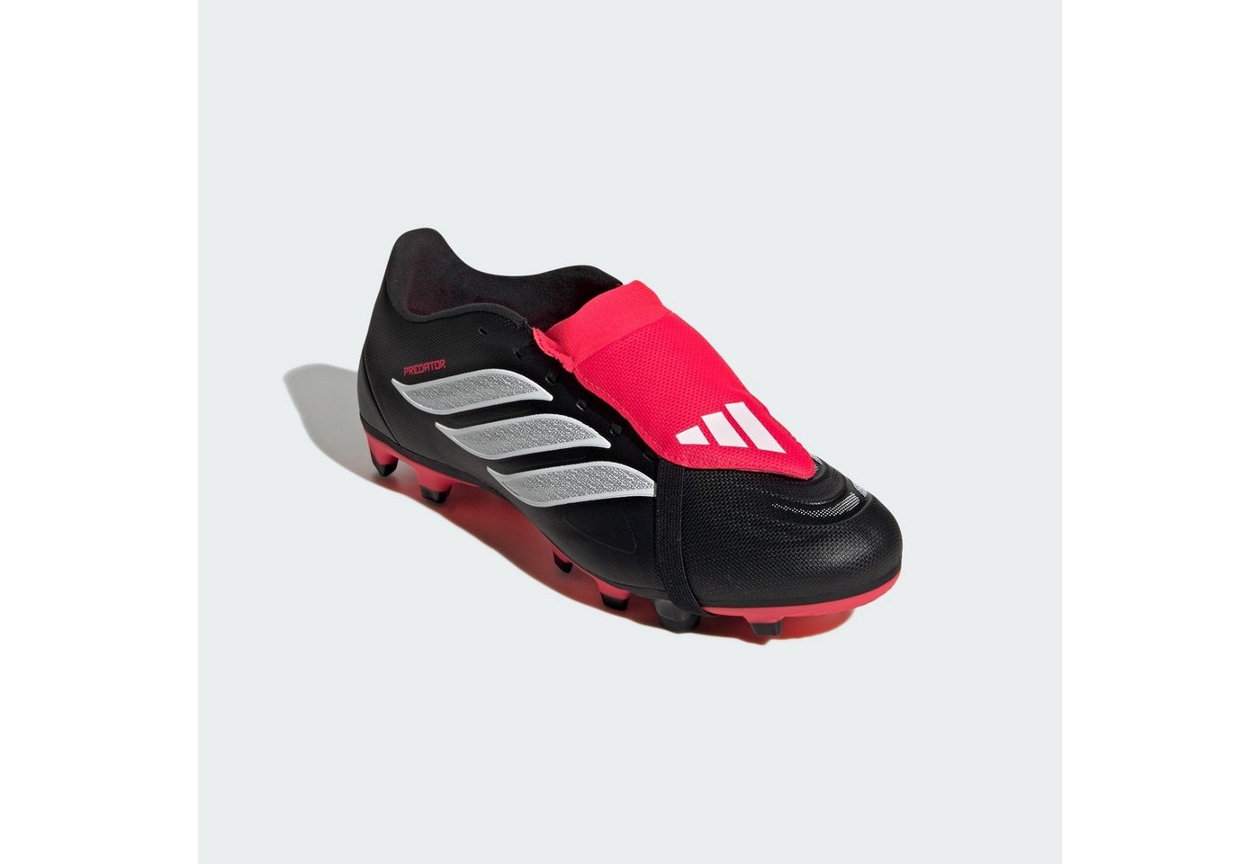 adidas performance Fußballschuh (1-tlg) (schwarz/weiß/rot)
