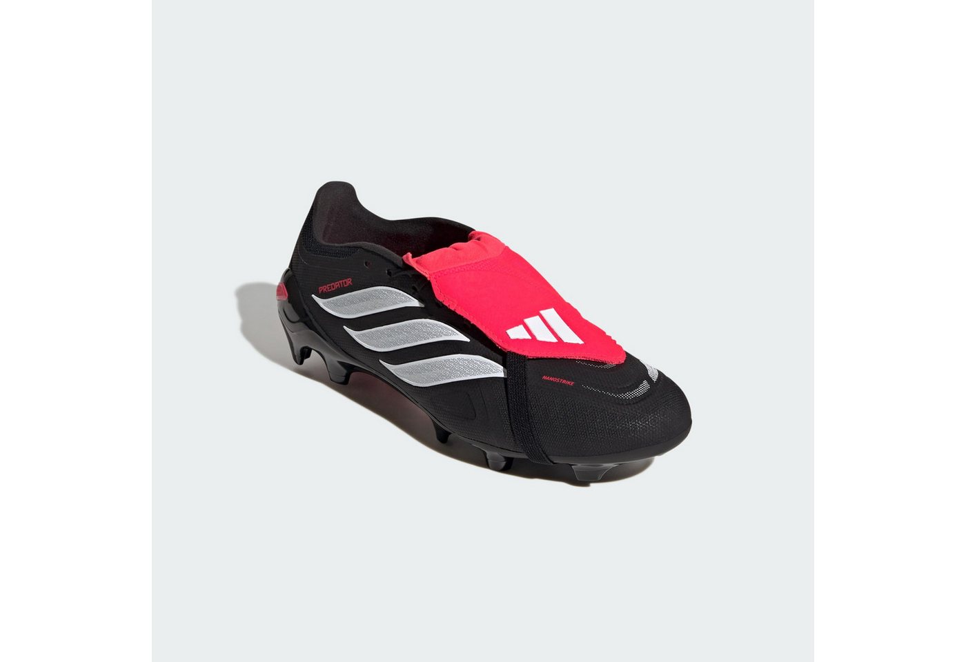 adidas performance Fußballschuh (schwarz/weiß/rot)