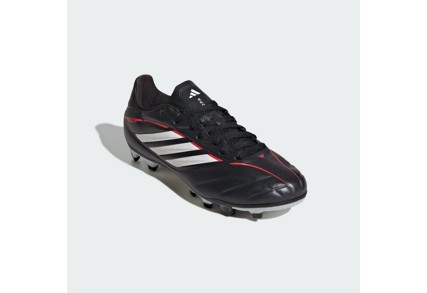 adidas performance Fußballschuh (schwarz/weiß/rot)