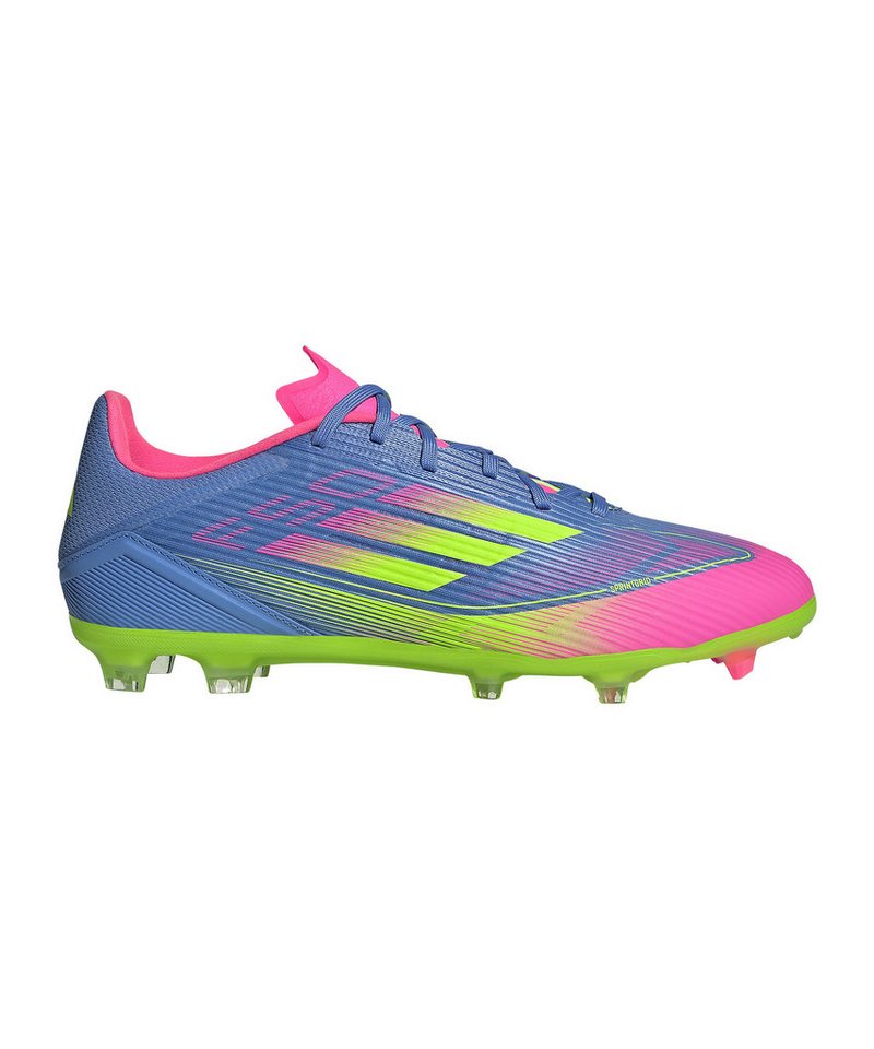 adidas performance Fußballschuh (blau/gelb/rosa)