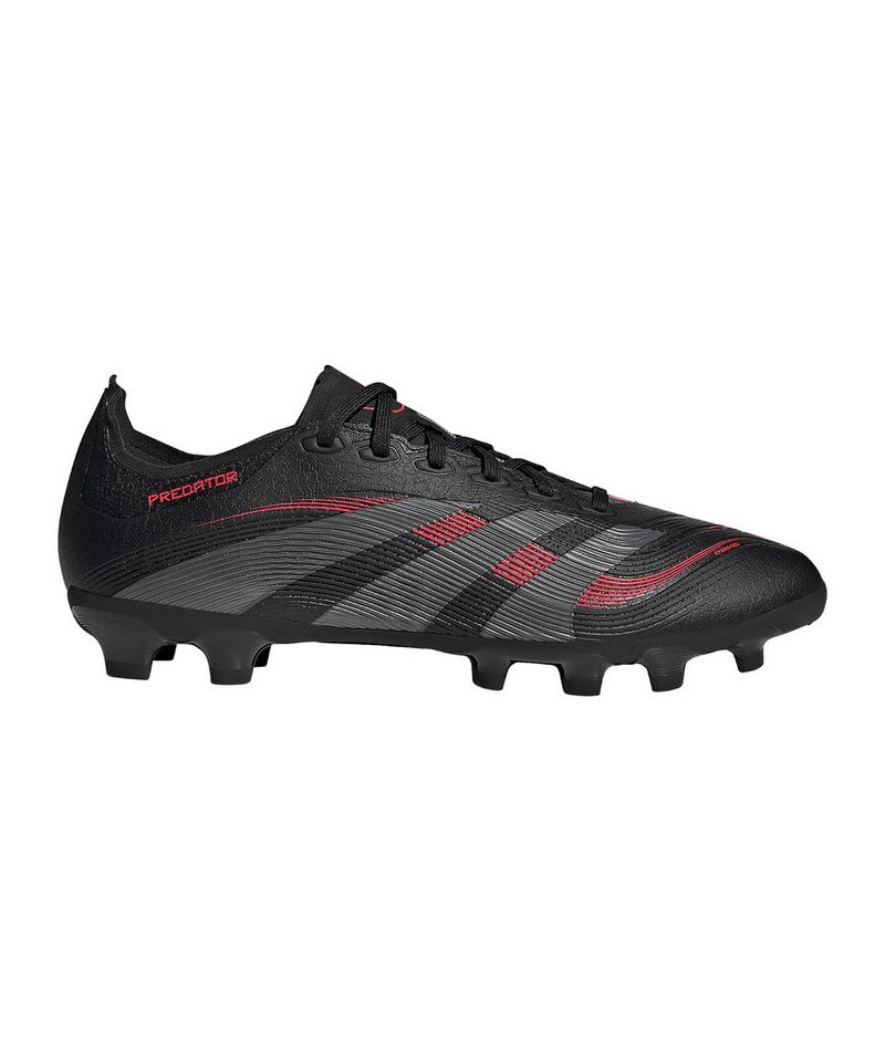 adidas performance Fußballschuh (grau/rot/schwarz)
