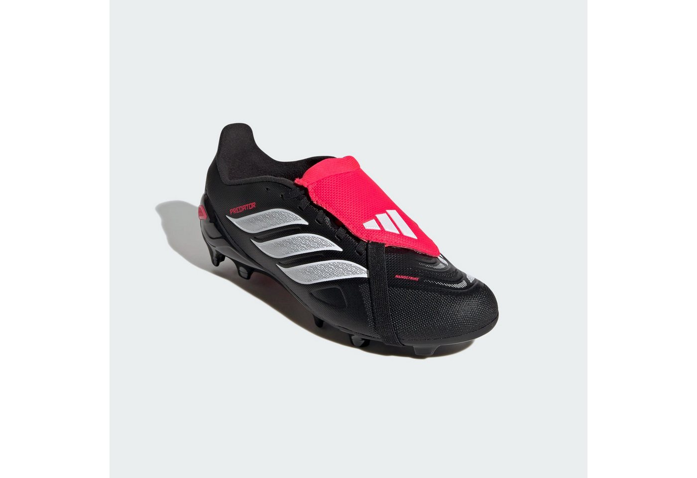 adidas performance Fußballschuh (2-tlg) (schwarz/weiß/rot)