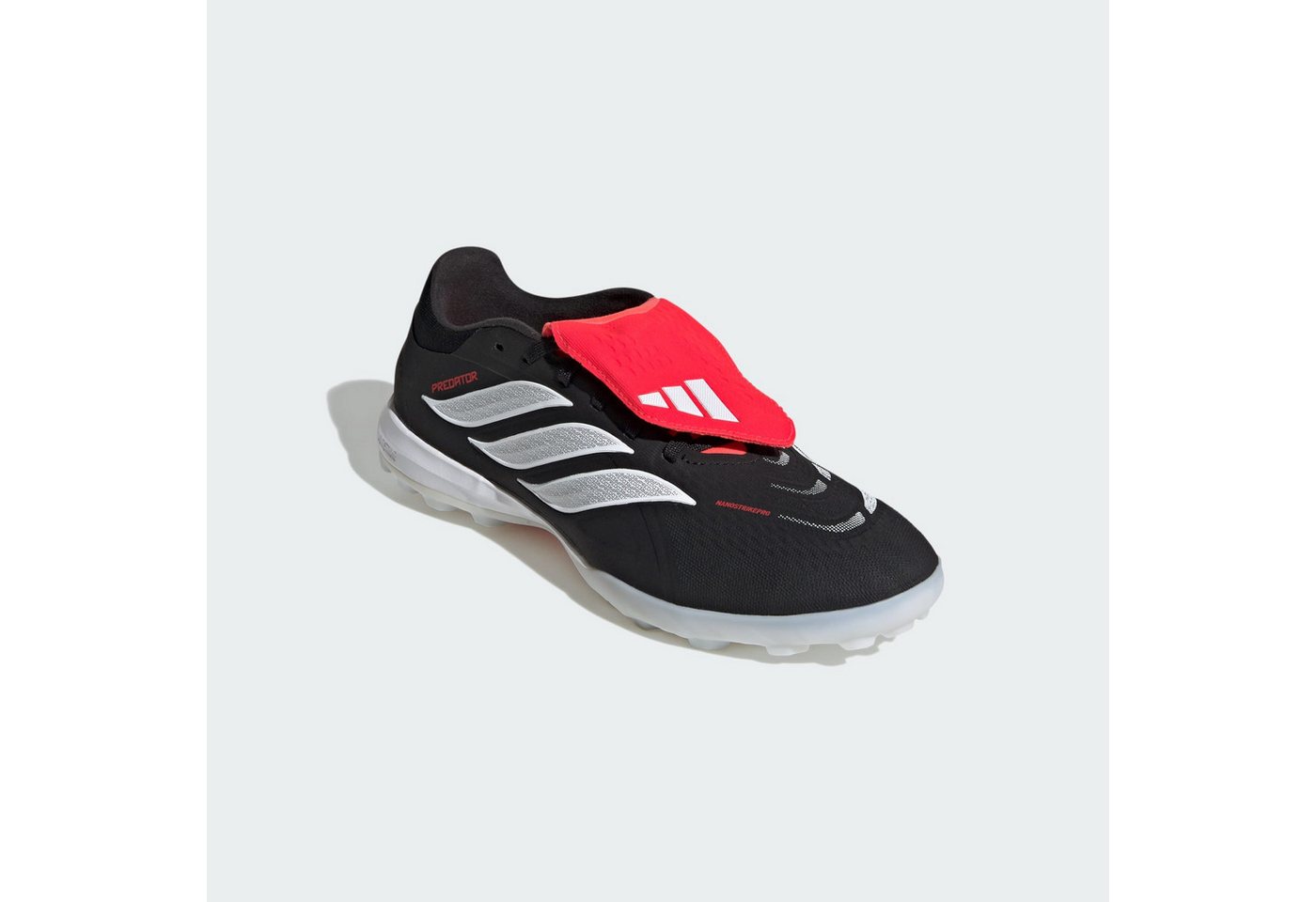 adidas performance Fußballschuh (schwarz/weiß/rot)