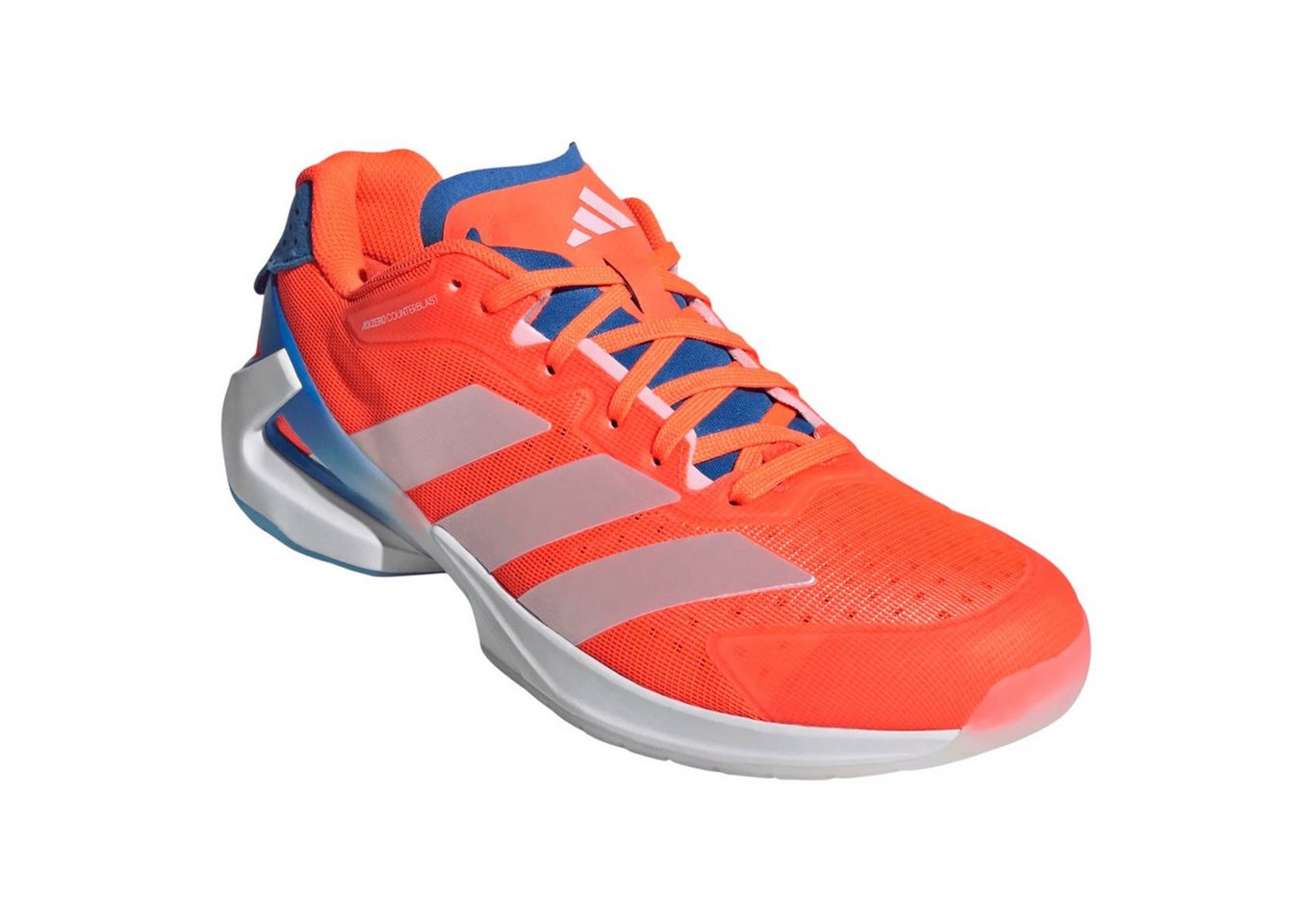 adidas performance Hallen-Indoorschuhe Adizero Counterblast orange/weiss/blau Herren Badmintonschuh