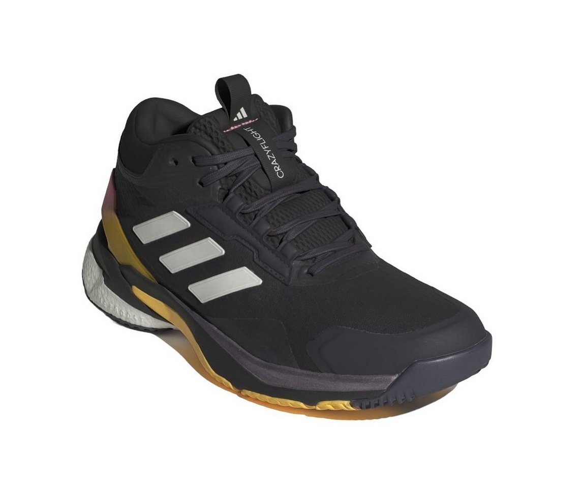 adidas performance Hallen-Indoorschuhe CrazyFlight 5 Mid schwarz/bunt Damen Badmintonschuh