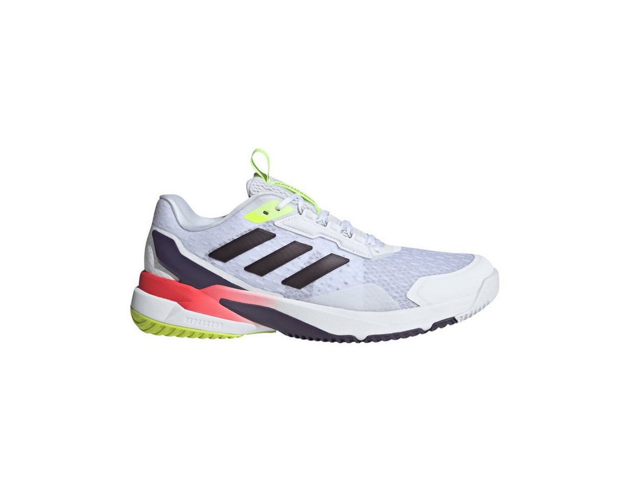adidas performance Hallen-Indoorschuhe CrazyFlight 6 weiss/bunt Herren Badmintonschuh