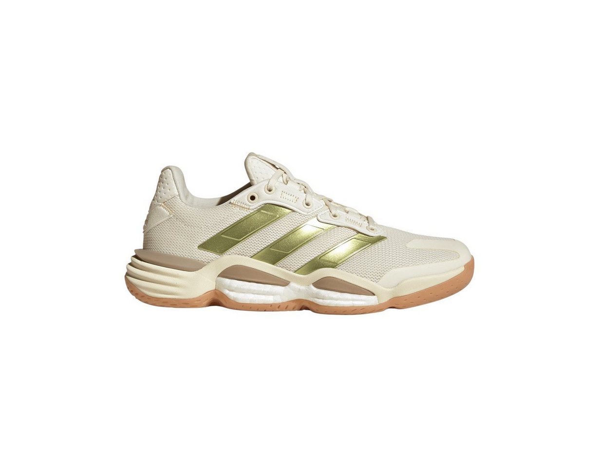 adidas performance Hallen-Indoorschuhe Stabil 16 2025 gold/beige Damen Badmintonschuh