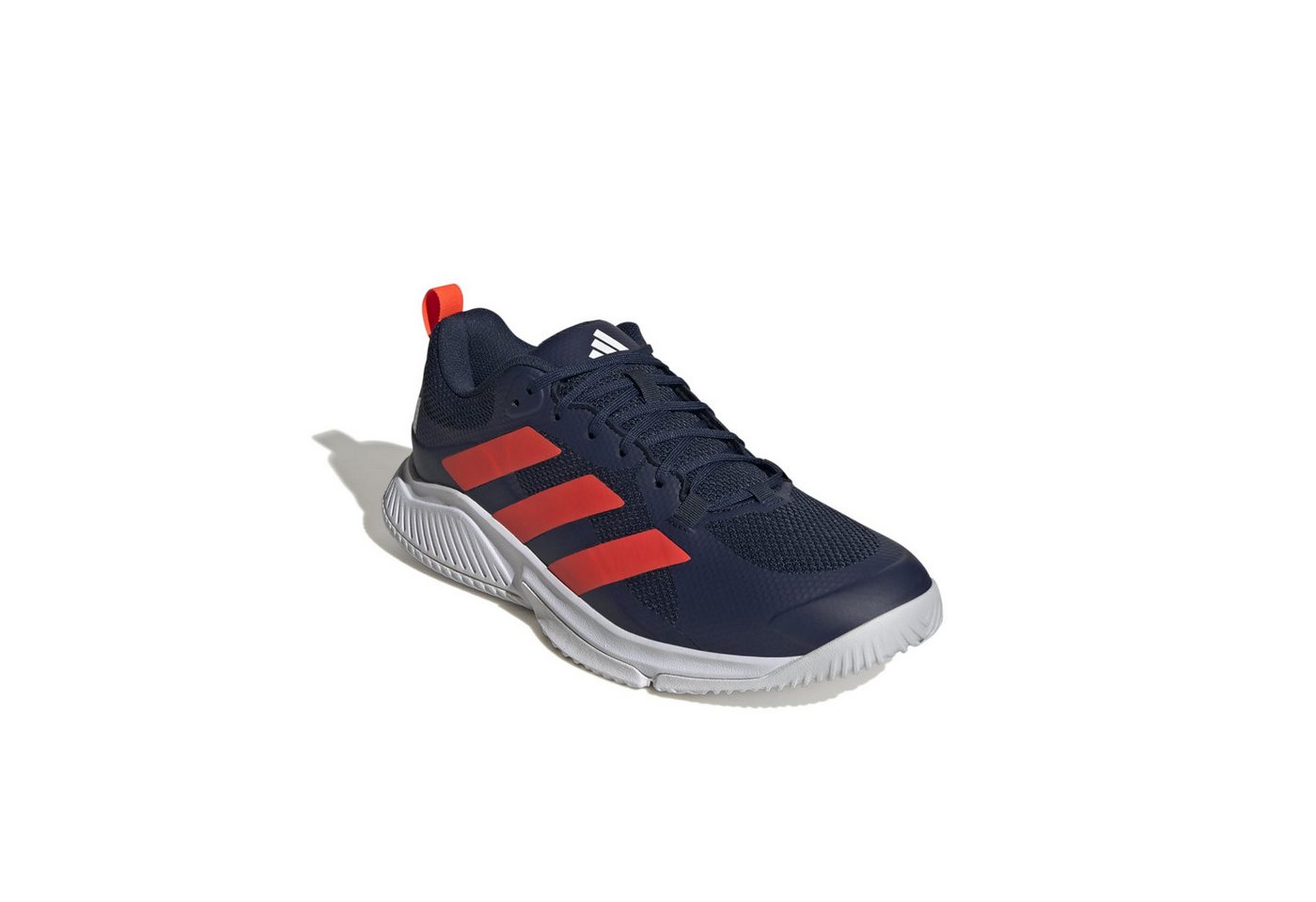 adidas performance Hallen-Indooschuhe Court Team Bounce 2.0 dunkelblau/solarrot Herren Badmintonschuh