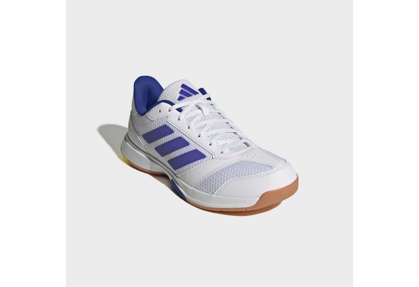 adidas performance LIGRA 8 INDOOR Hallenschuh geeignet für jeden Hallensport (weiß/lila/blau)