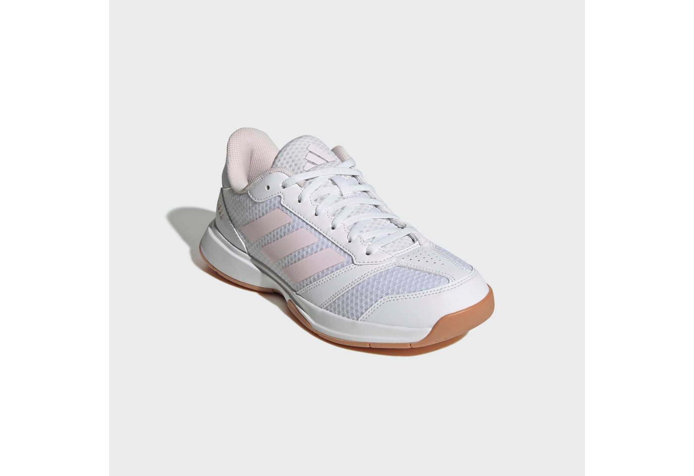 adidas performance LIGRA 8 INDOOR Hallenschuh geeignet für jeden Hallensport (weiß/rosa/gold)