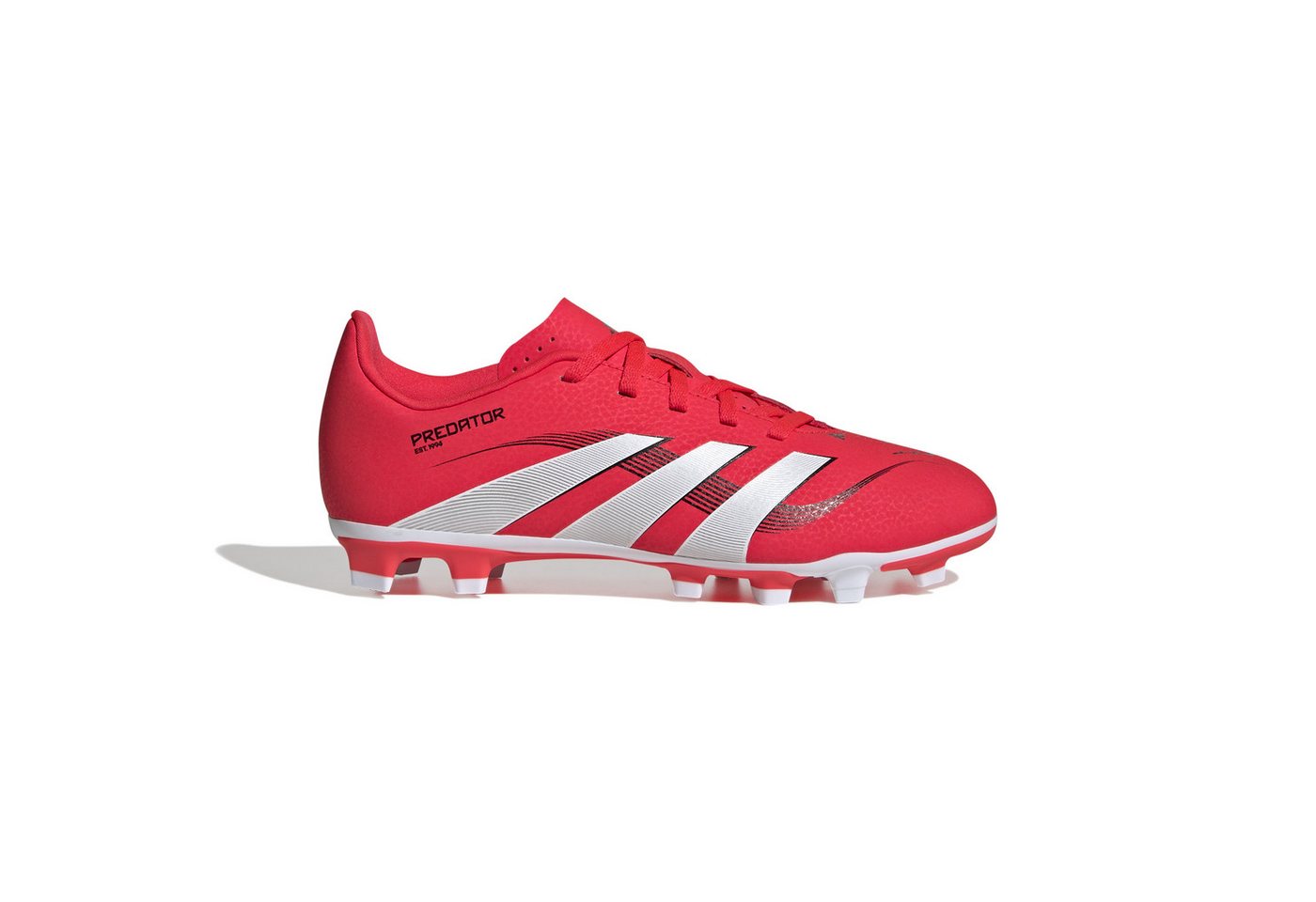 adidas performance PREDATOR CLUB FG/MG J LUCRED/FTWWHT/CBLACK Fußballschuh