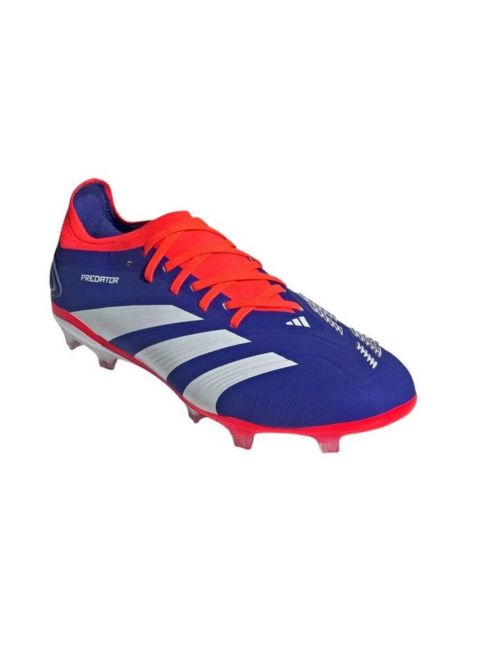 adidas performance Predator Pro FG für feste Böden (Naturrasen) dunkelblau/rot Herren Fußballschuh