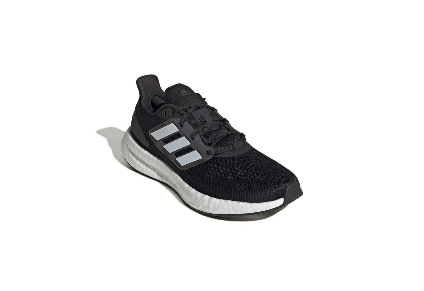 adidas performance Pureboost 22 (Dämpfung) schwarz/weiss Herren Laufschuh