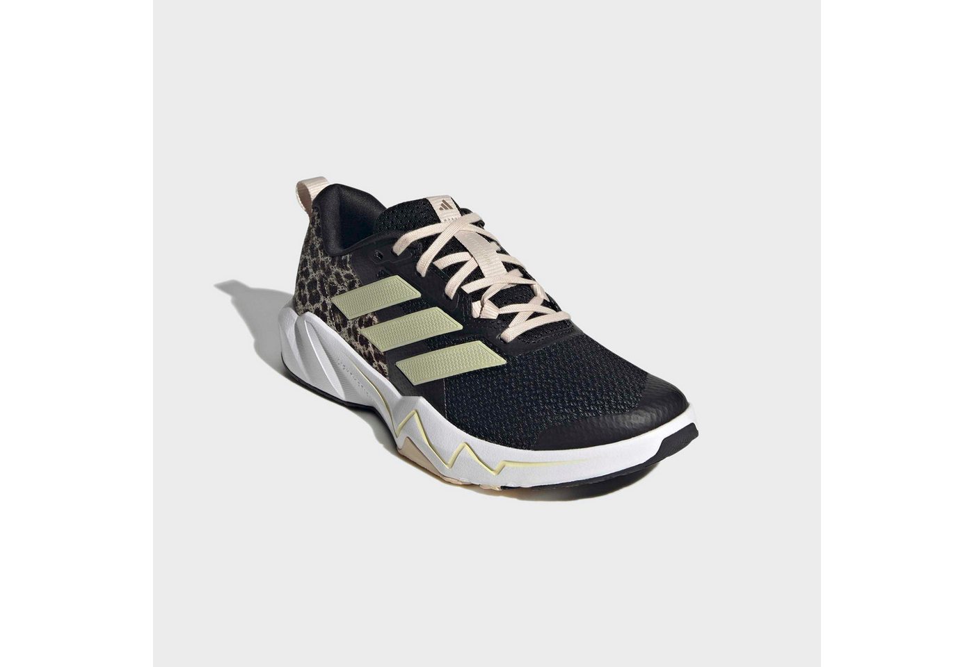 adidas performance RAPIDMOVE GO Trainingsschuh ideal für Gym und Fitnessstudio (schwarz/gold)