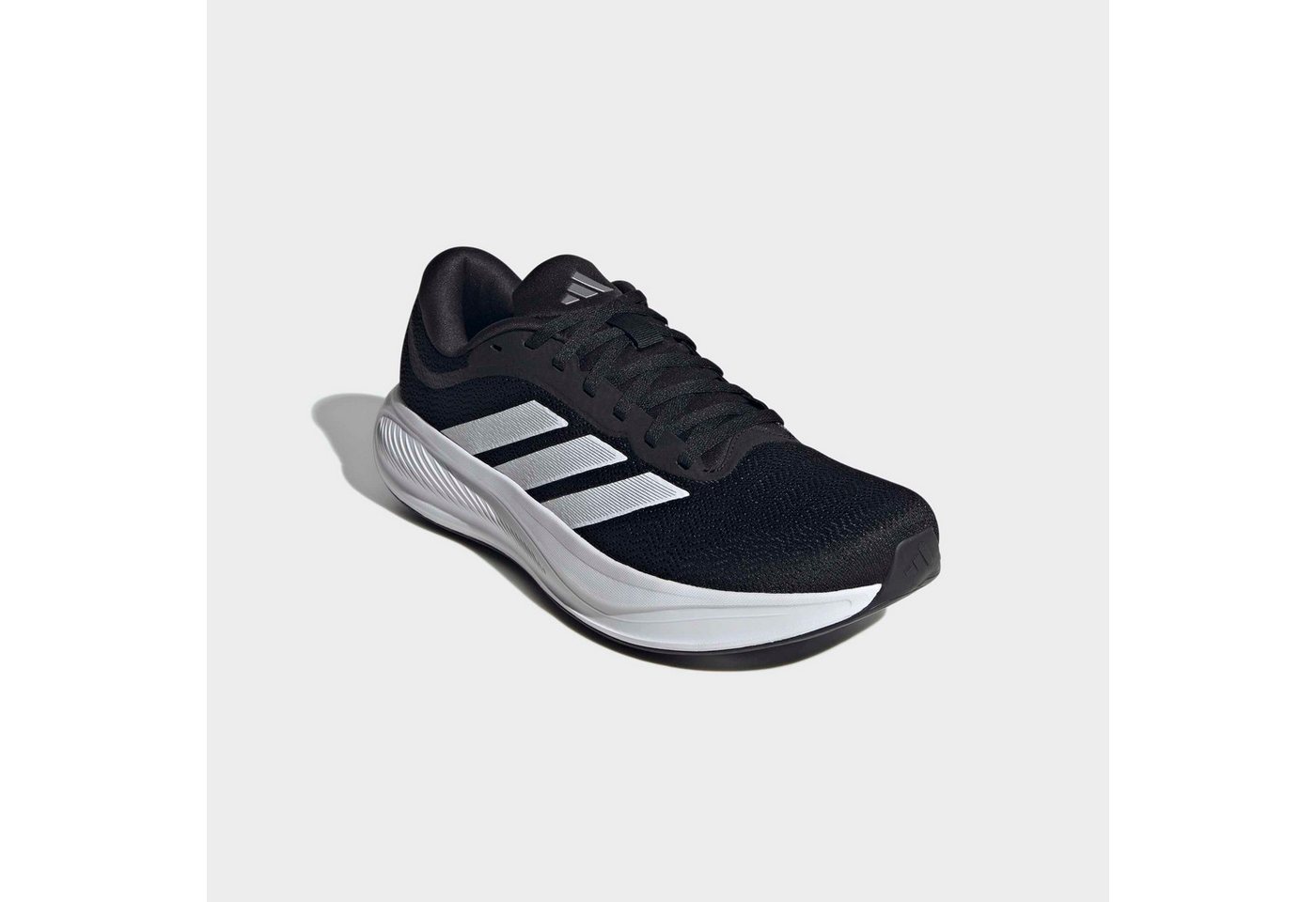 adidas performance RESPONSE RUNNER 2 Laufschuh (schwarz/weiß/silber)
