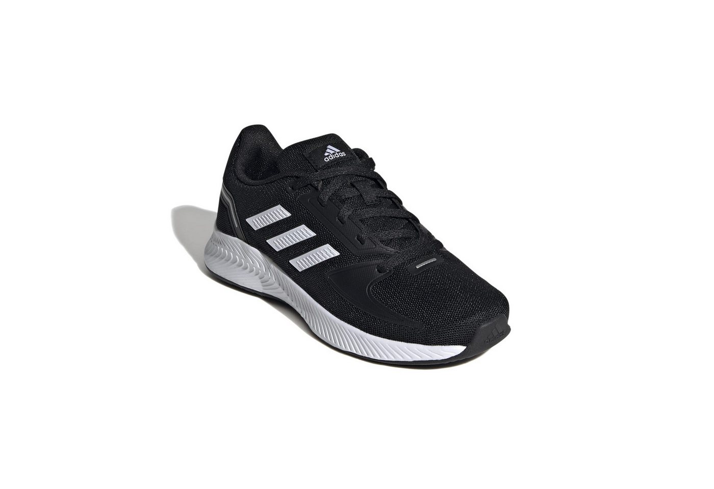 adidas performance Runfalcon 2.0 (Freizeit) schwarz/weiss Kinder Laufschuh