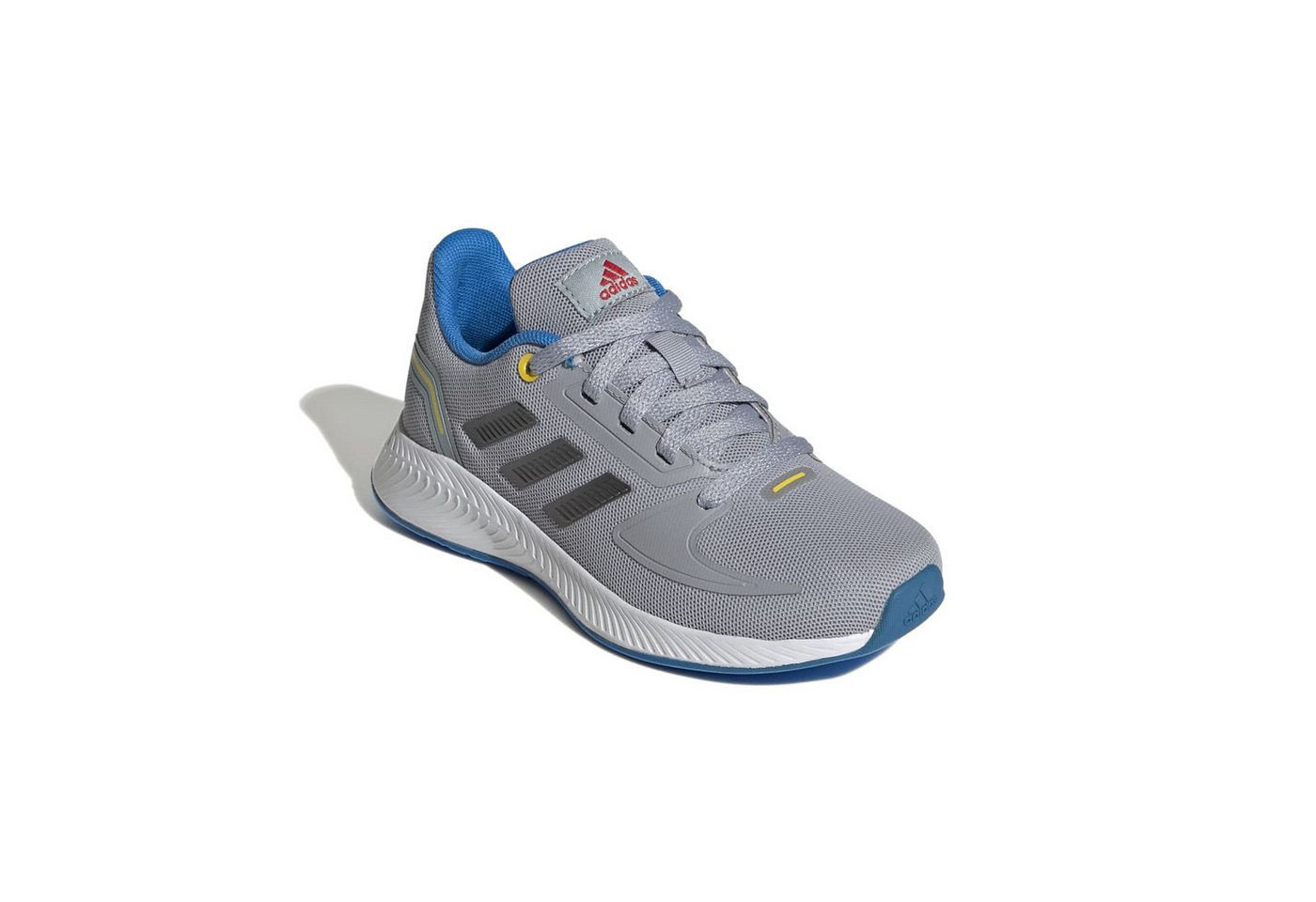 adidas performance Runfalcon 2.0 silbergrau/blau Kinder Laufschuh