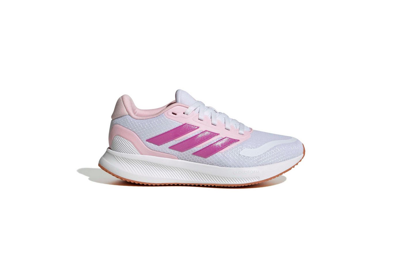 adidas performance RUNFALCON 5 J FTWWHT/CLPINK/GUM10 Hallenschuh