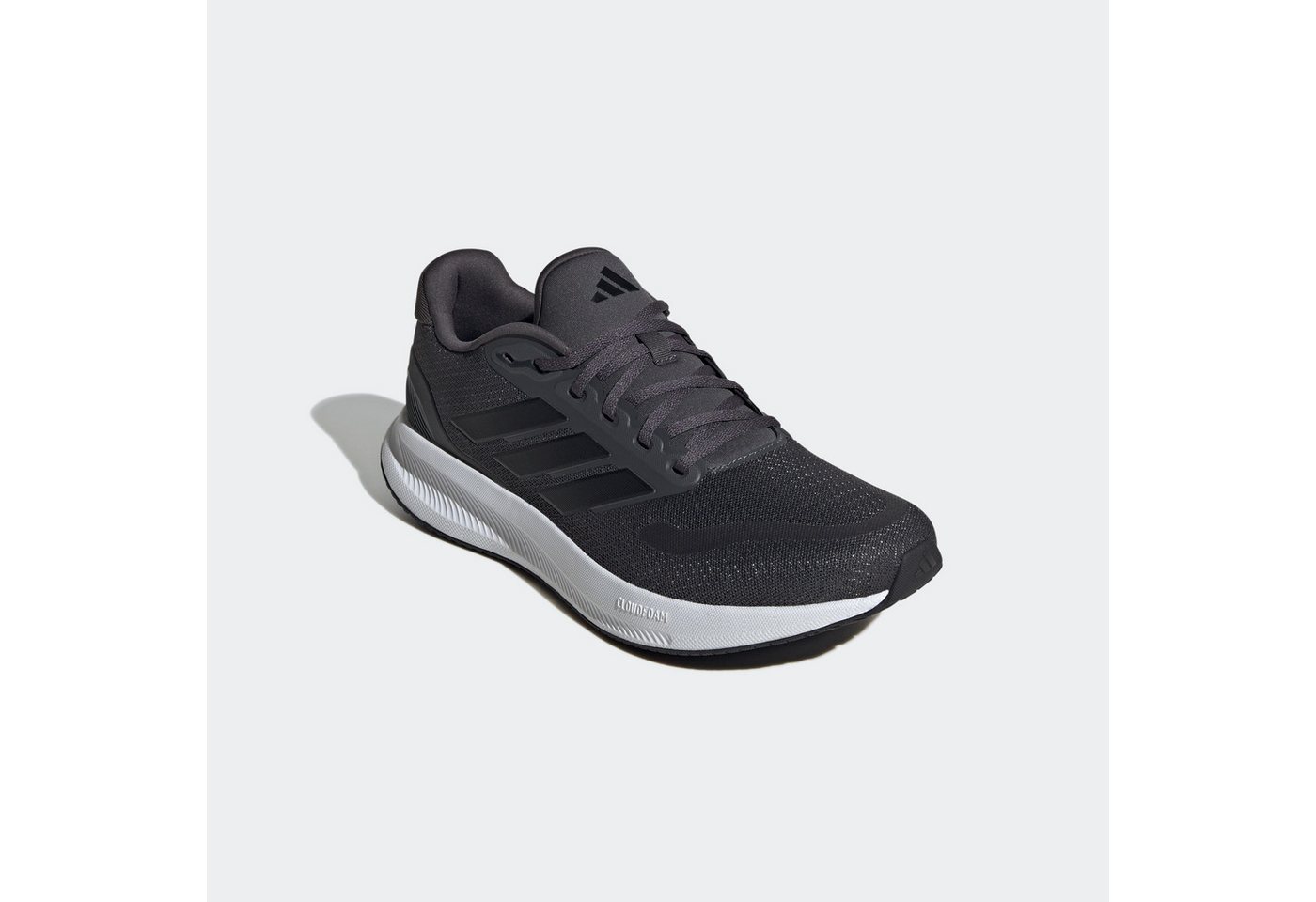 adidas performance RUNFALCON 5 Laufschuh (grau/schwarz/weiß)