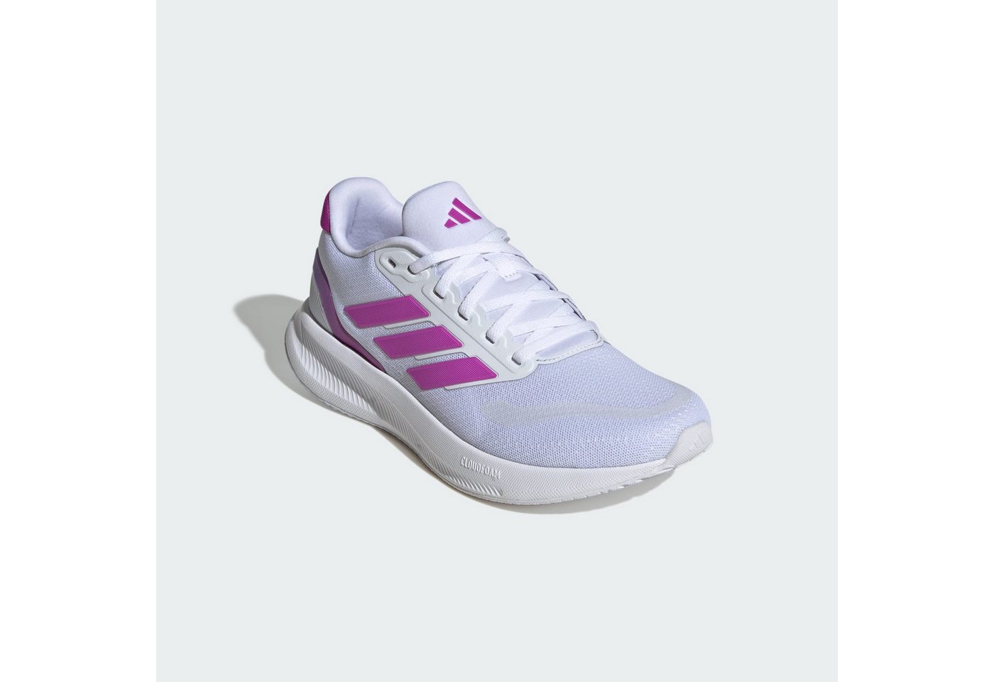 adidas performance RUNFALCON 5 LAUFSCHUH Laufschuh (1-tlg) (weiß/lila/blau)