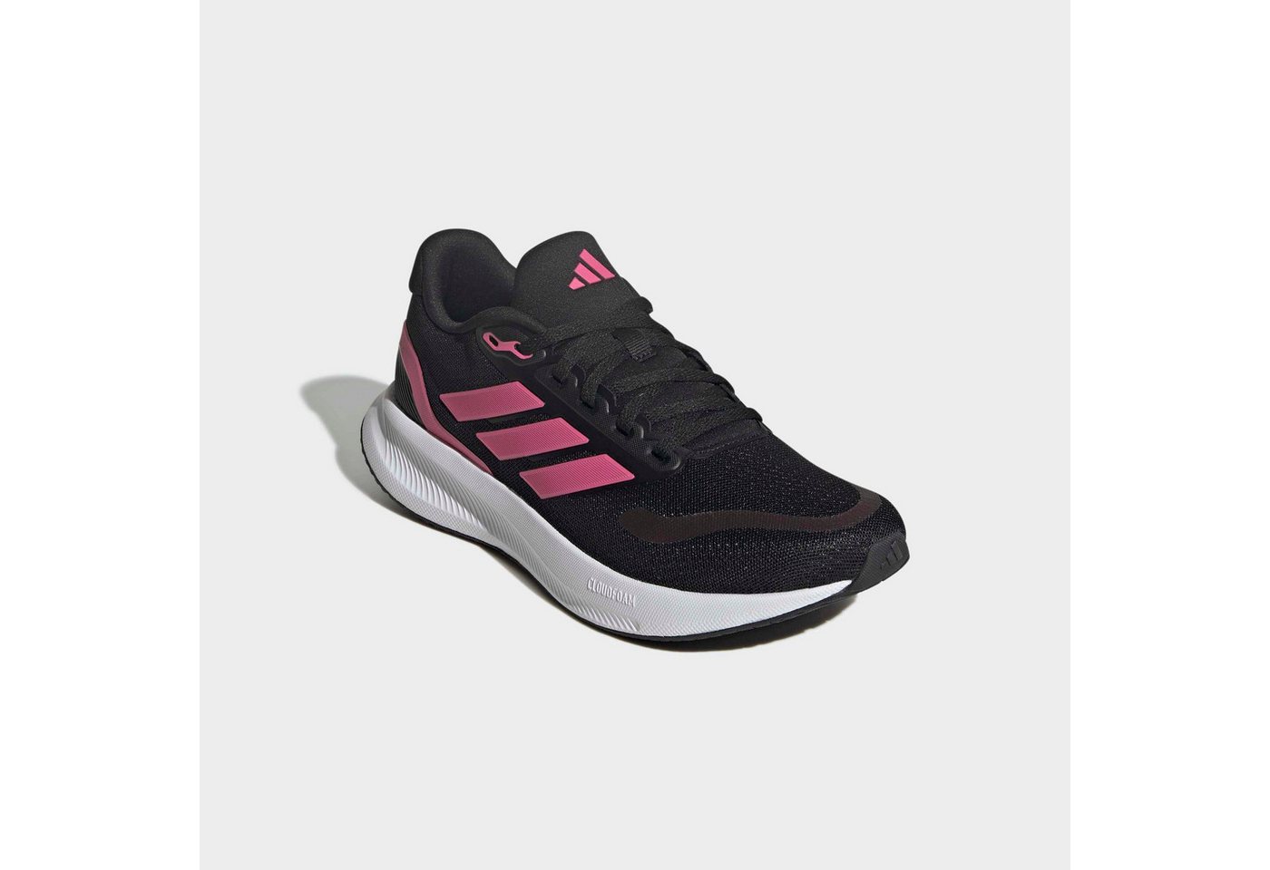 adidas performance RUNFALCON 5 Laufschuh (schwarz/rosa/weiß)