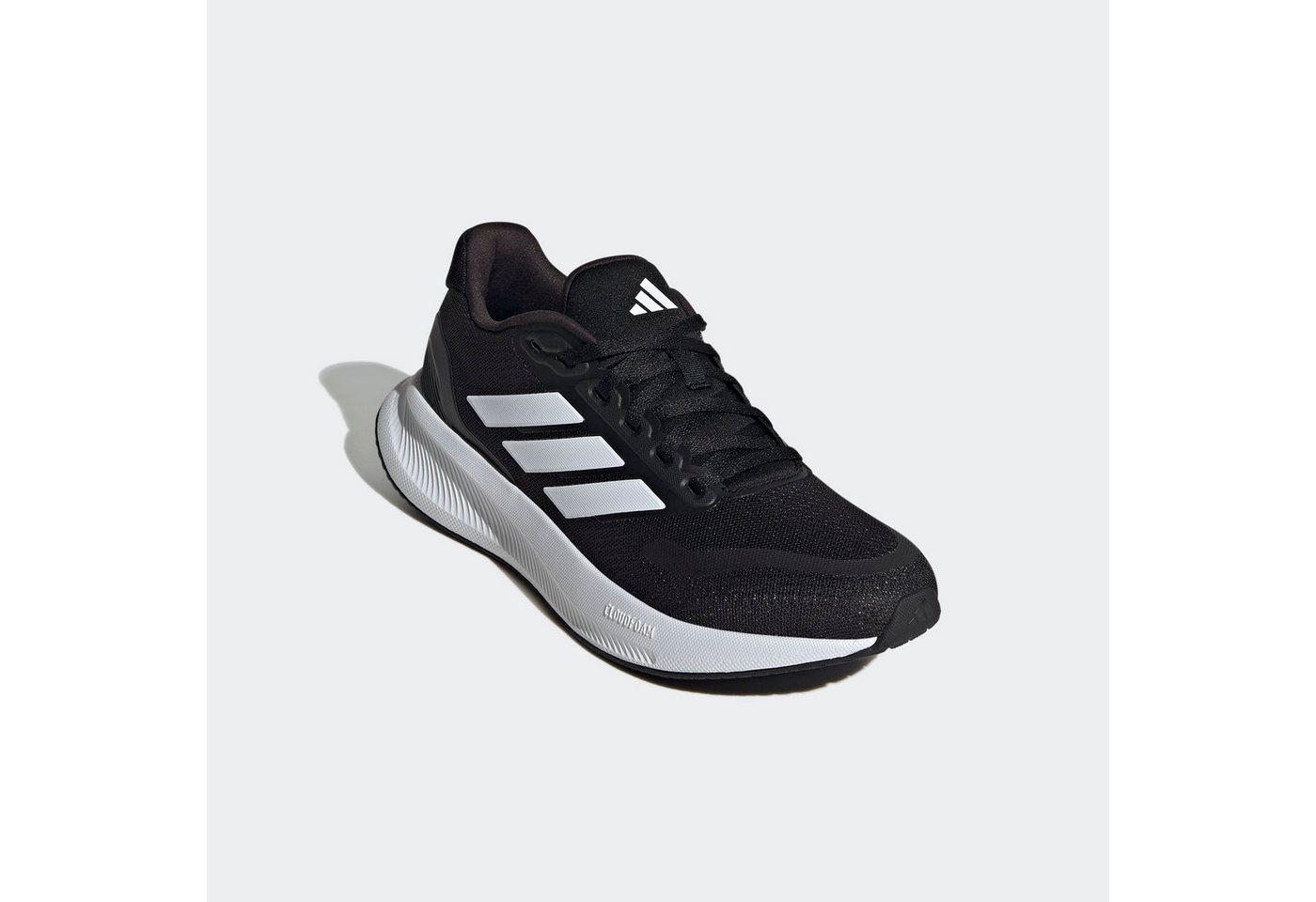 adidas performance RUNFALCON 5 Laufschuh (schwarz/weiß)