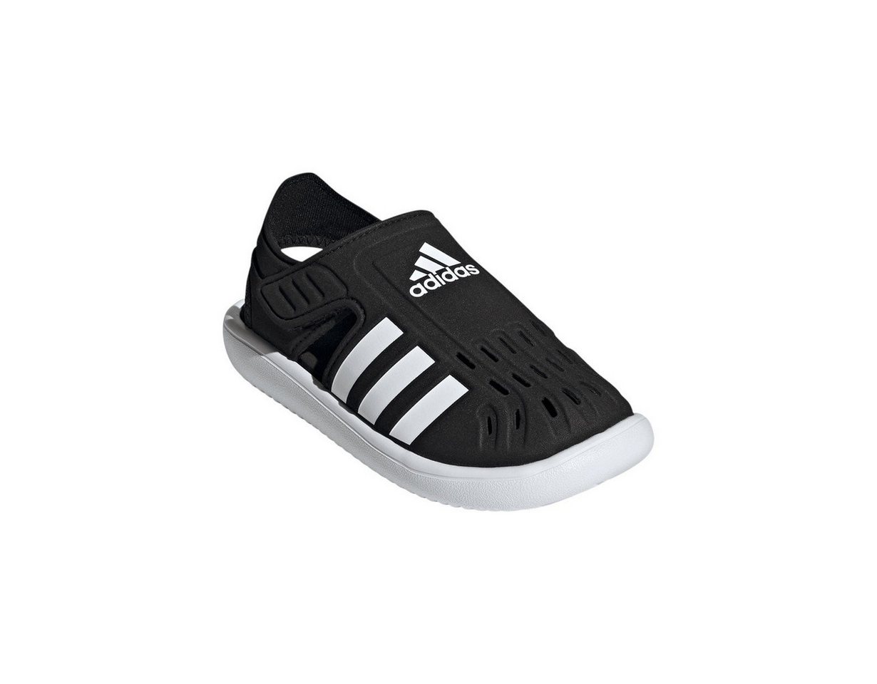 adidas performance Sandale Water (Klettverschluss, geschlossener Zehenbereich) schwarz Badeschuh