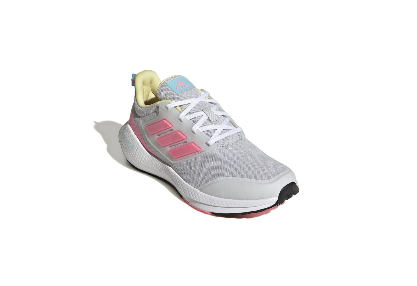 adidas performance Sneaker EQ21 Run 2.0 hellgrau/pink Kinder Laufschuh