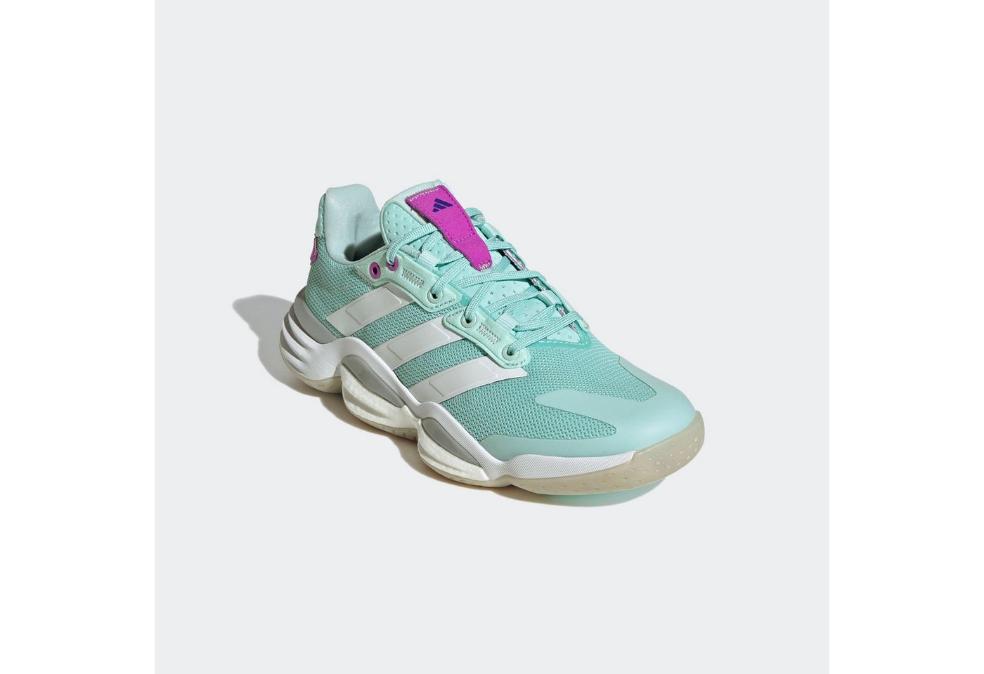 adidas performance STABIL 16 INDOOR Hallenschuh (weiß/lila)