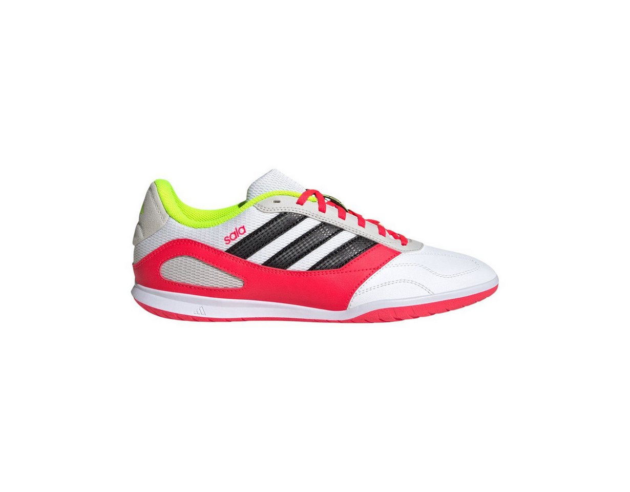 adidas performance Super Sala III (Indoor Training/Hallentraining) weiss/rot Herren Fußballschuh