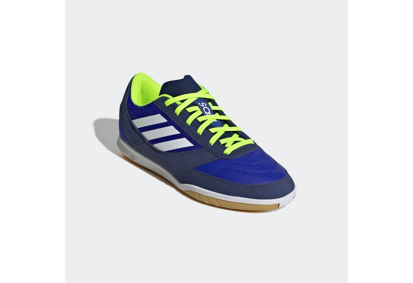 adidas performance TOP SALA COMPETITION 2 INDOOR KINDER Fußballschuh geeignet als Hallenschuhe, für Kinder & Jugendliche (blau/weiß)