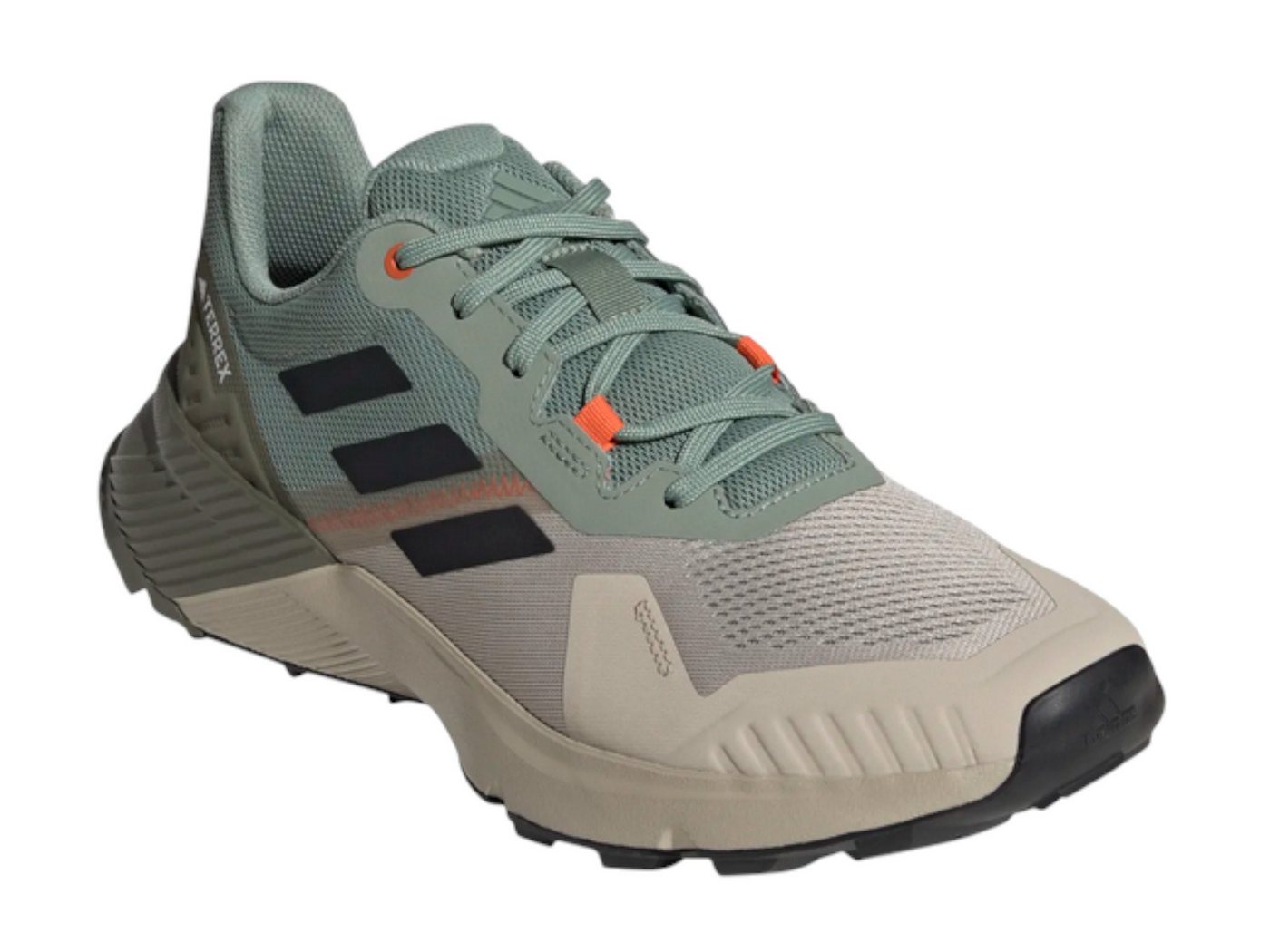 adidas performance Trail-Laufschuhe Terrex Soulstride 2025 beige/grün/olivegrün Herren Wanderschuh