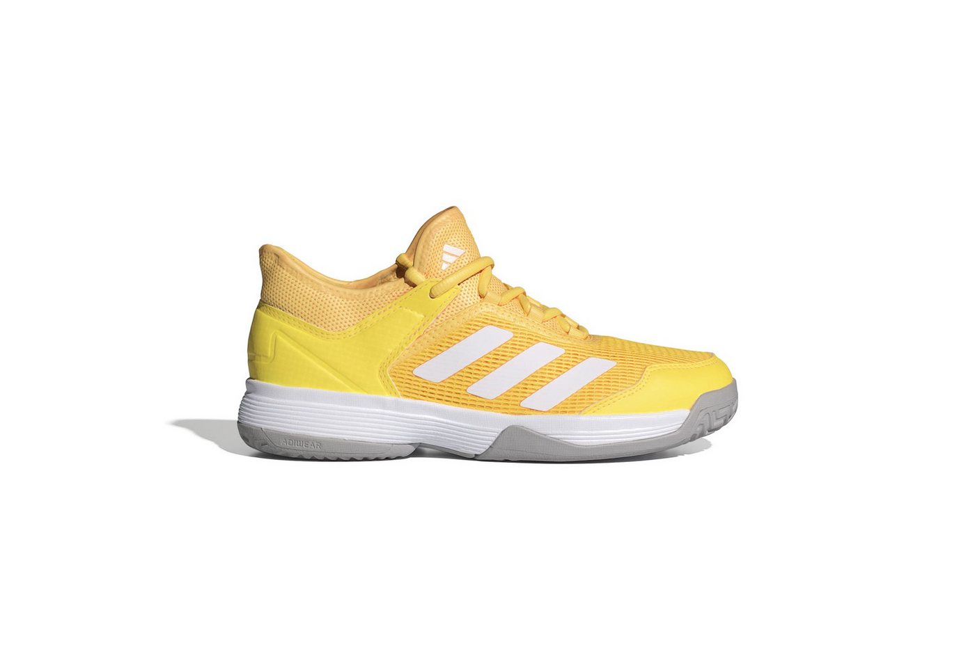 adidas performance Ubersonic 4 Allcourt 2024 gelb/weiss Kinder Tennisschuh