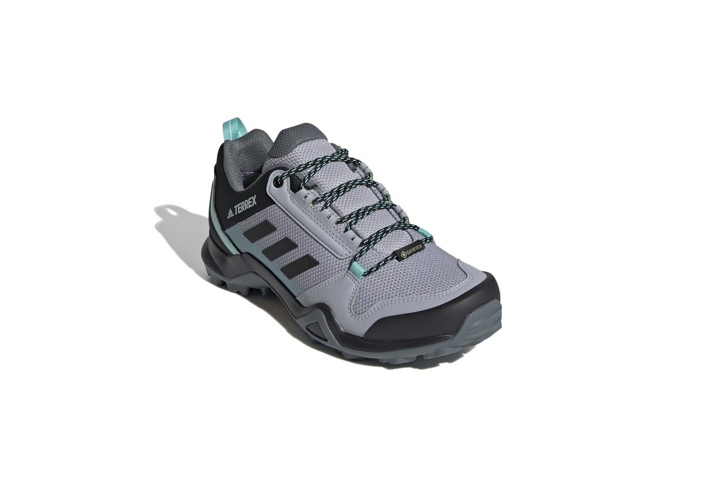 adidas performance Wanderschuhe Terrex AX3 GTX (Trail, wasserdicht) silbergrau Damen Laufschuh