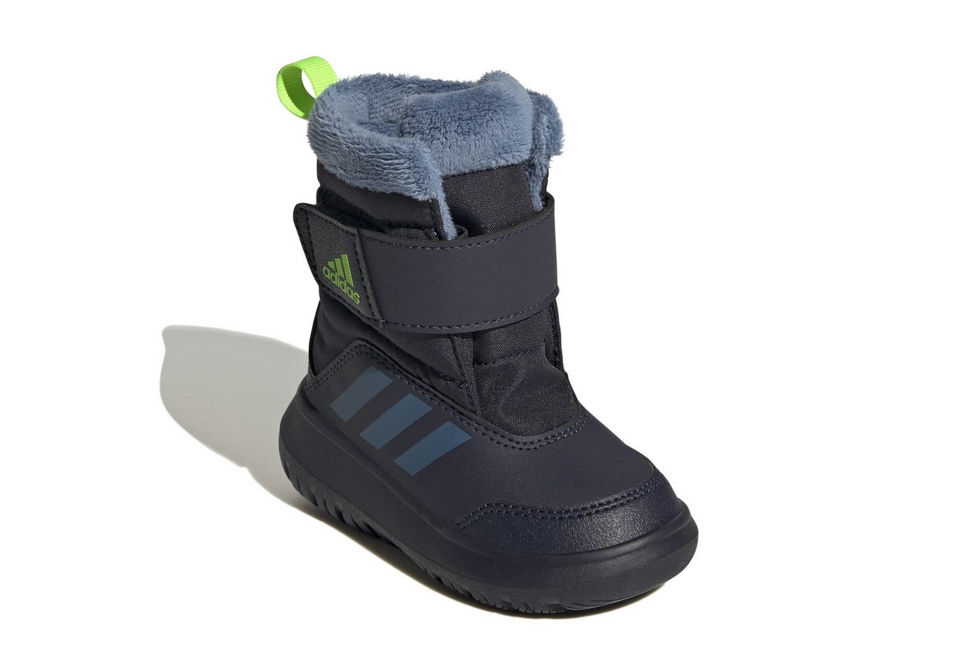 adidas performance Winterplay I (Nylon, Futter, Schmutzfang, Klettverschluss) dunkelblau Winterstiefel
