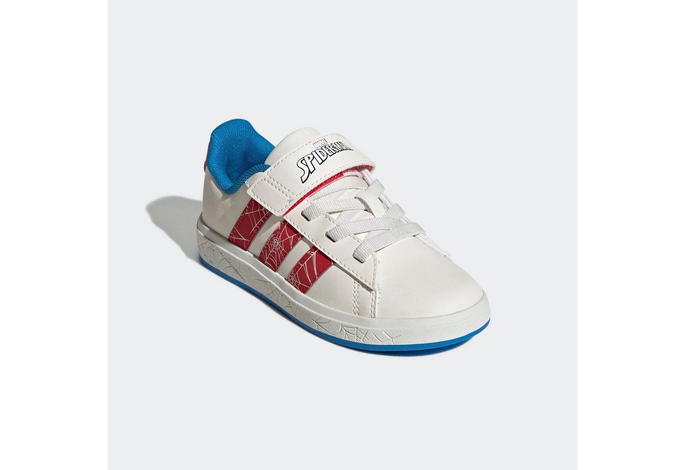 adidas Sportswear ADIDAS MARVEL SPIDER-MAN GRAND COURT Klettschuh für Kinder & Jugendliche (weiß/blau)