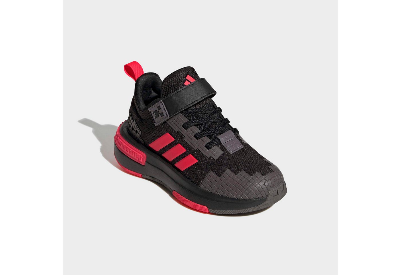 adidas Sportswear ADIDAS MINECRAFT PRO KIDS Sneaker für Kinder & Jugendliche (schwarz/rot/grau)