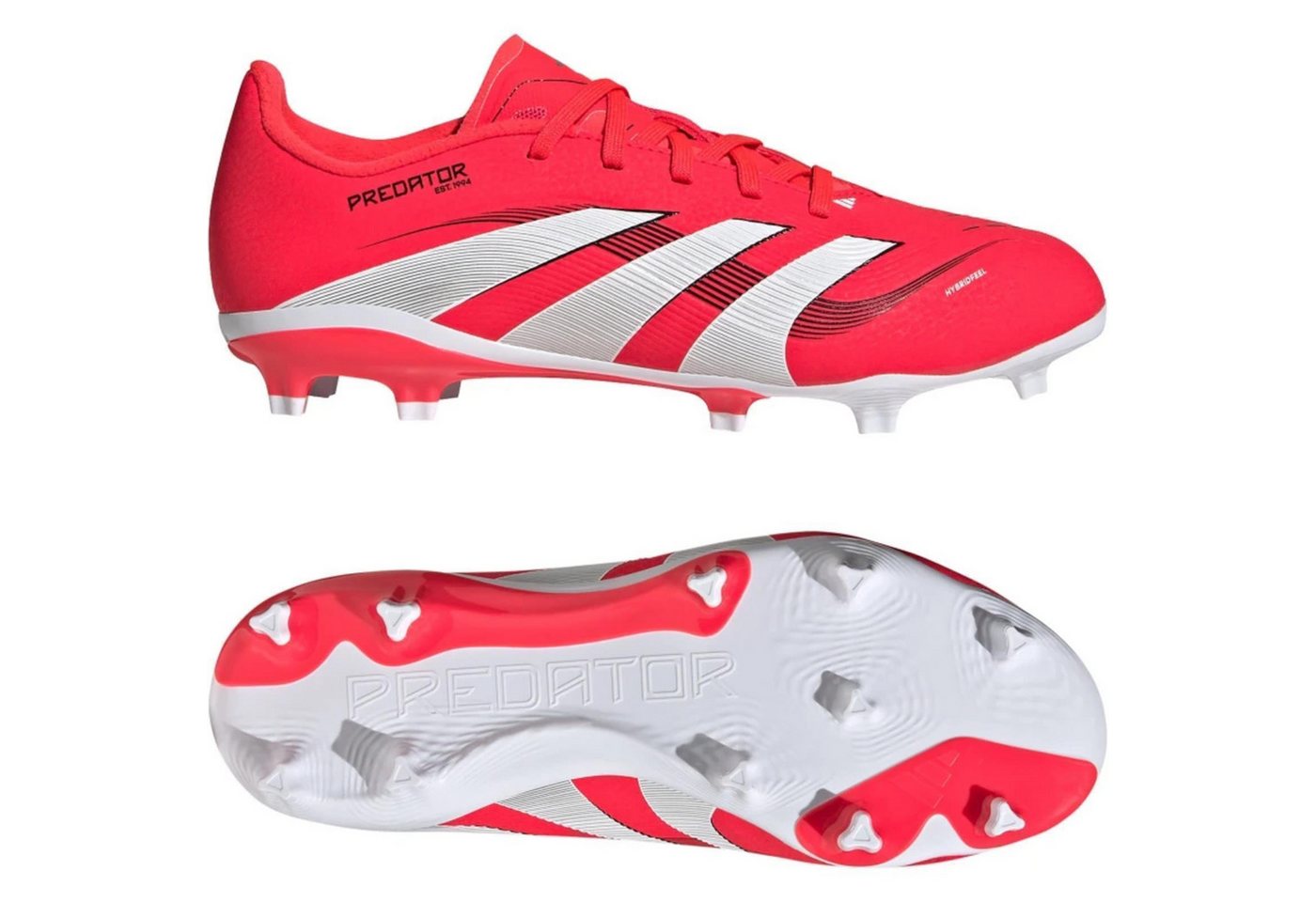 adidas Sportswear Adidas Predator League FG/MG Fußballschuh Kinder rot/weiß Fußballschuh (Paar)
