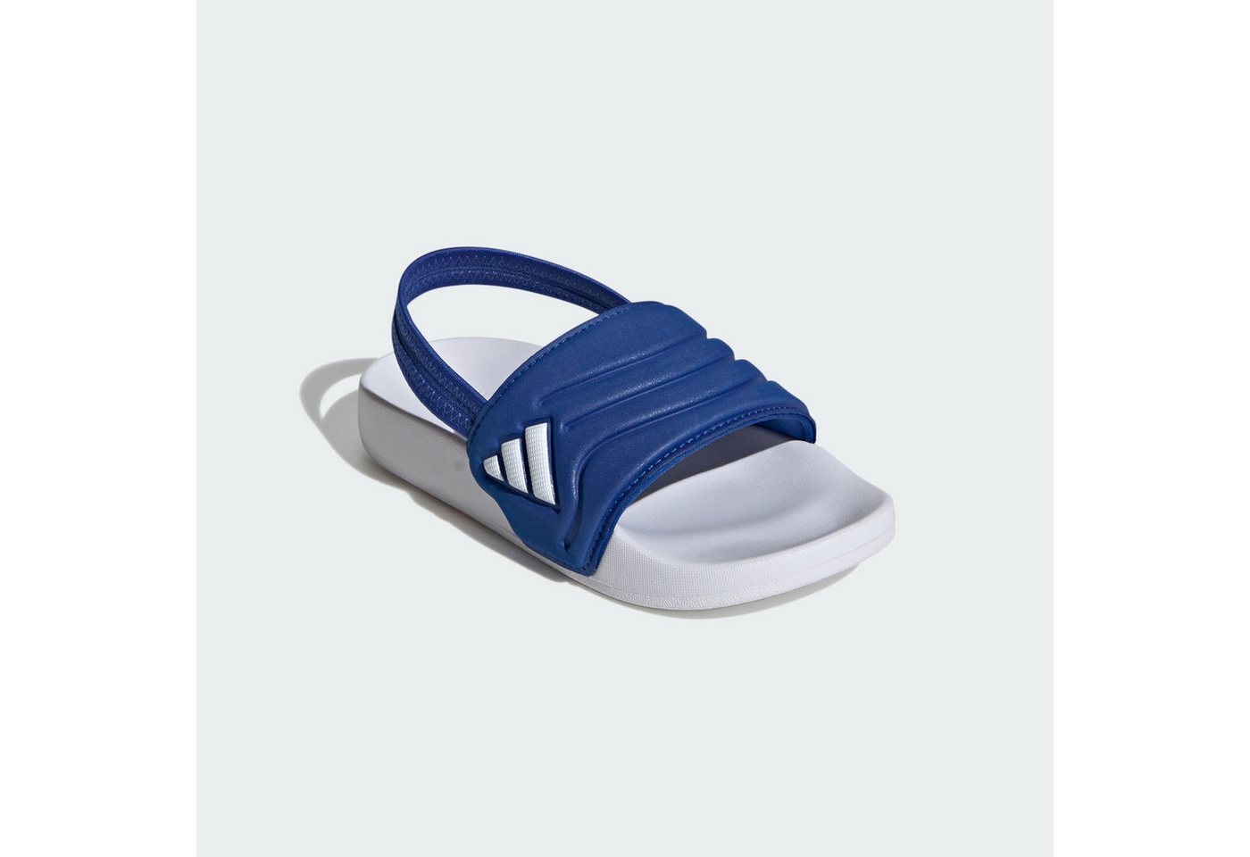 adidas Sportswear ADILETTE ESTRAP 2.0 KIDS BADESCHLAPPEN Badepantolette (1-tlg) (blau/weiß)