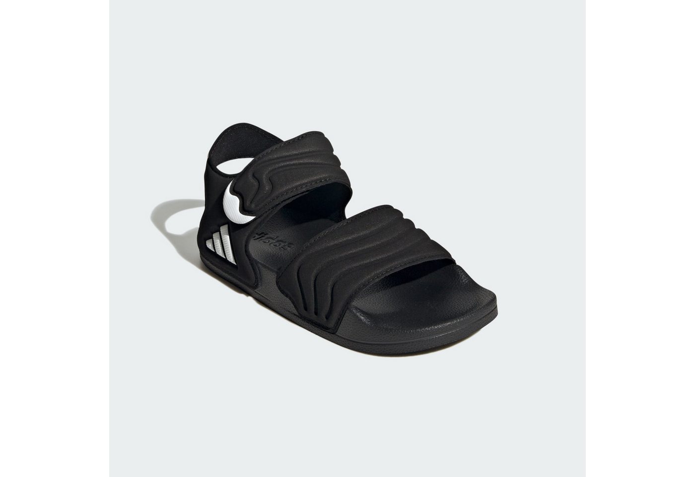 adidas Sportswear ADILETTE SANDAL 3 SANDALEN FÜR KINDER Sandale (1-tlg) (schwarz/weiß)