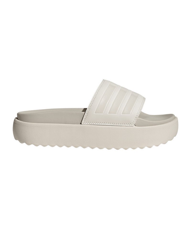 adidas Sportswear Adilette Platform Damen Weiß Pantolette