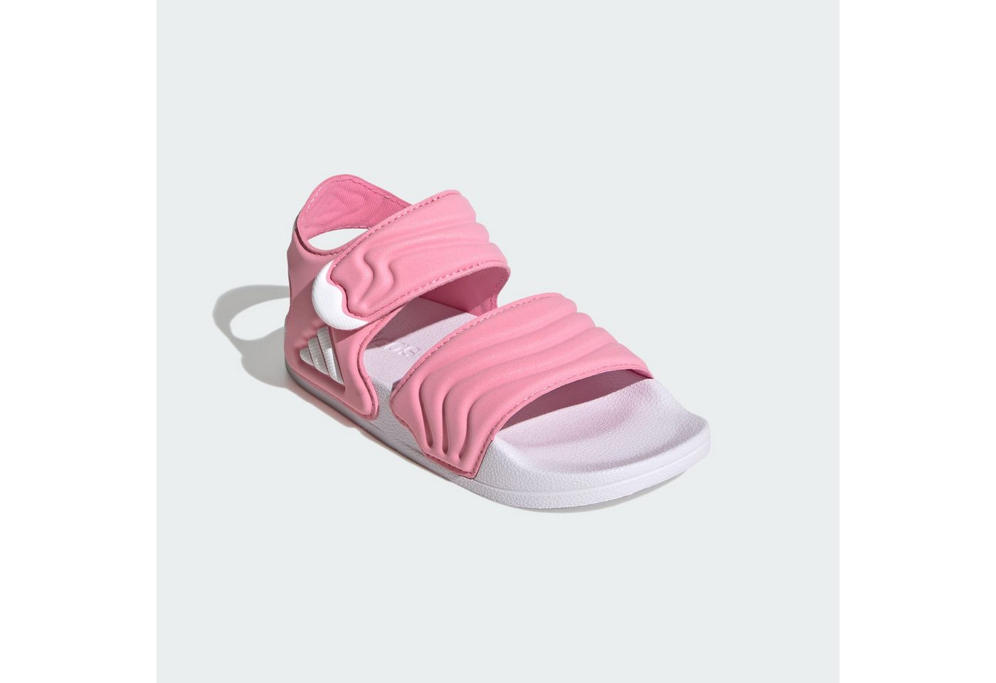 adidas Sportswear ADILETTE SANDAL 3 SANDALEN FÜR KINDER Sandale (1-tlg) (rosa/weiß)
