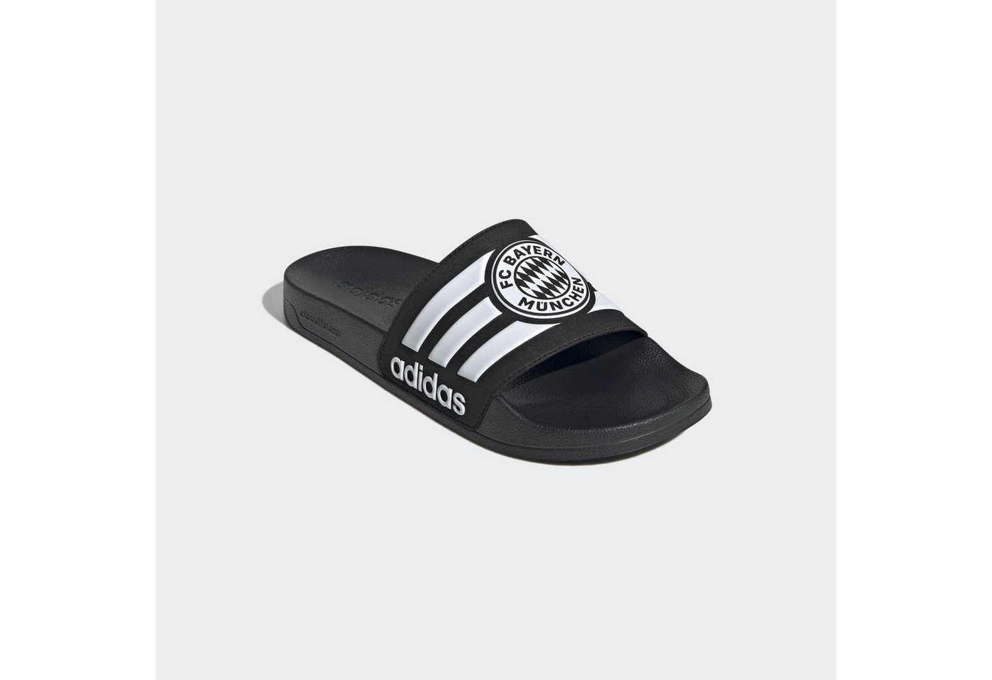 adidas Sportswear ADILETTE SHOWER FC BAYERN MÜNCHEN SLIDES Badesandale Badelatschen, FC Bayern München (schwarz/weiß)