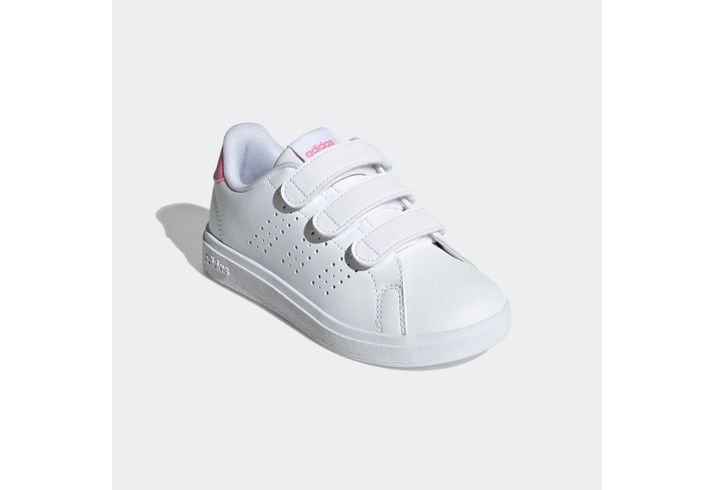 adidas Sportswear ADVANTAGE BASE 2.0 KIDS Klettschuh Design auf den Spuren des adidas Stan Smith, für Kinder & Jugendliche