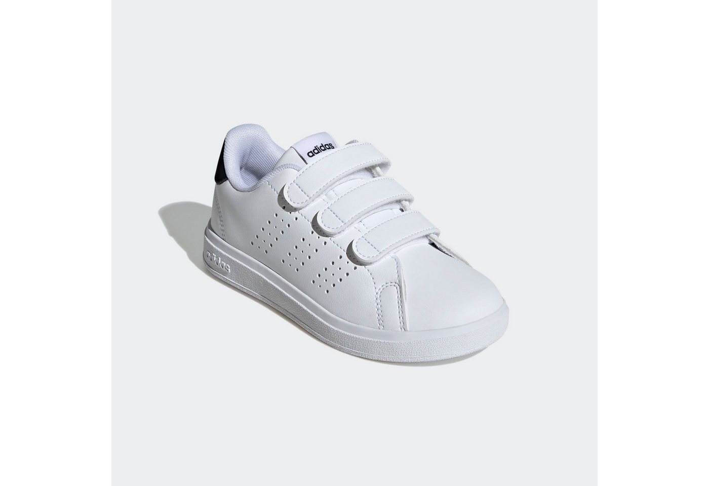 adidas Sportswear ADVANTAGE BASE 2.0 KIDS Klettschuh Design auf den Spuren des adidas Stan Smith, für Kinder