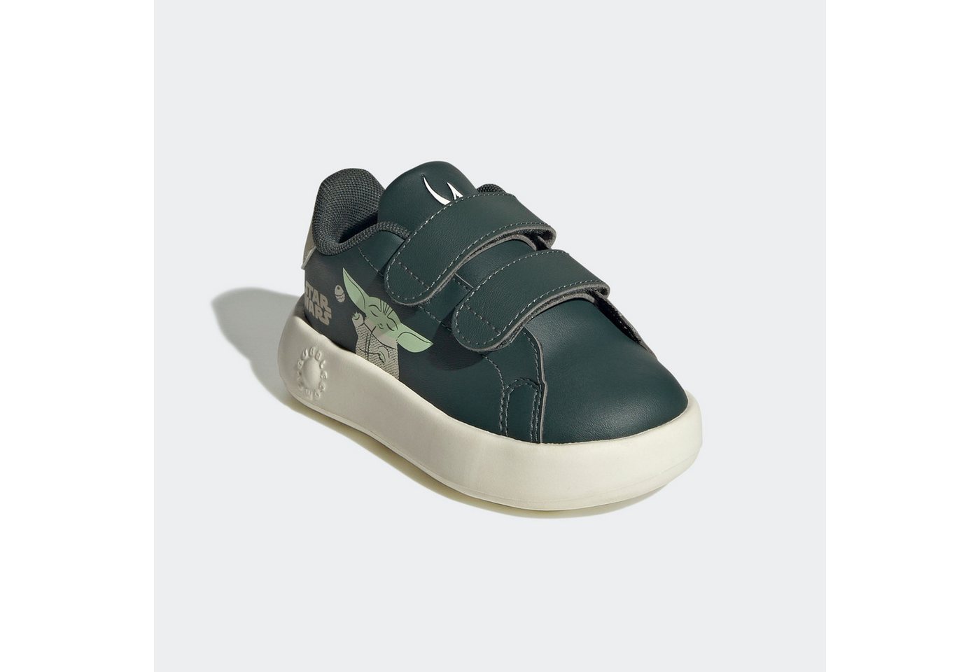 adidas Sportswear ADVANTAGE MANDALORIAN CF I Klettschuh Design auf den Spuren des adidas Stan Smith, für Kinder